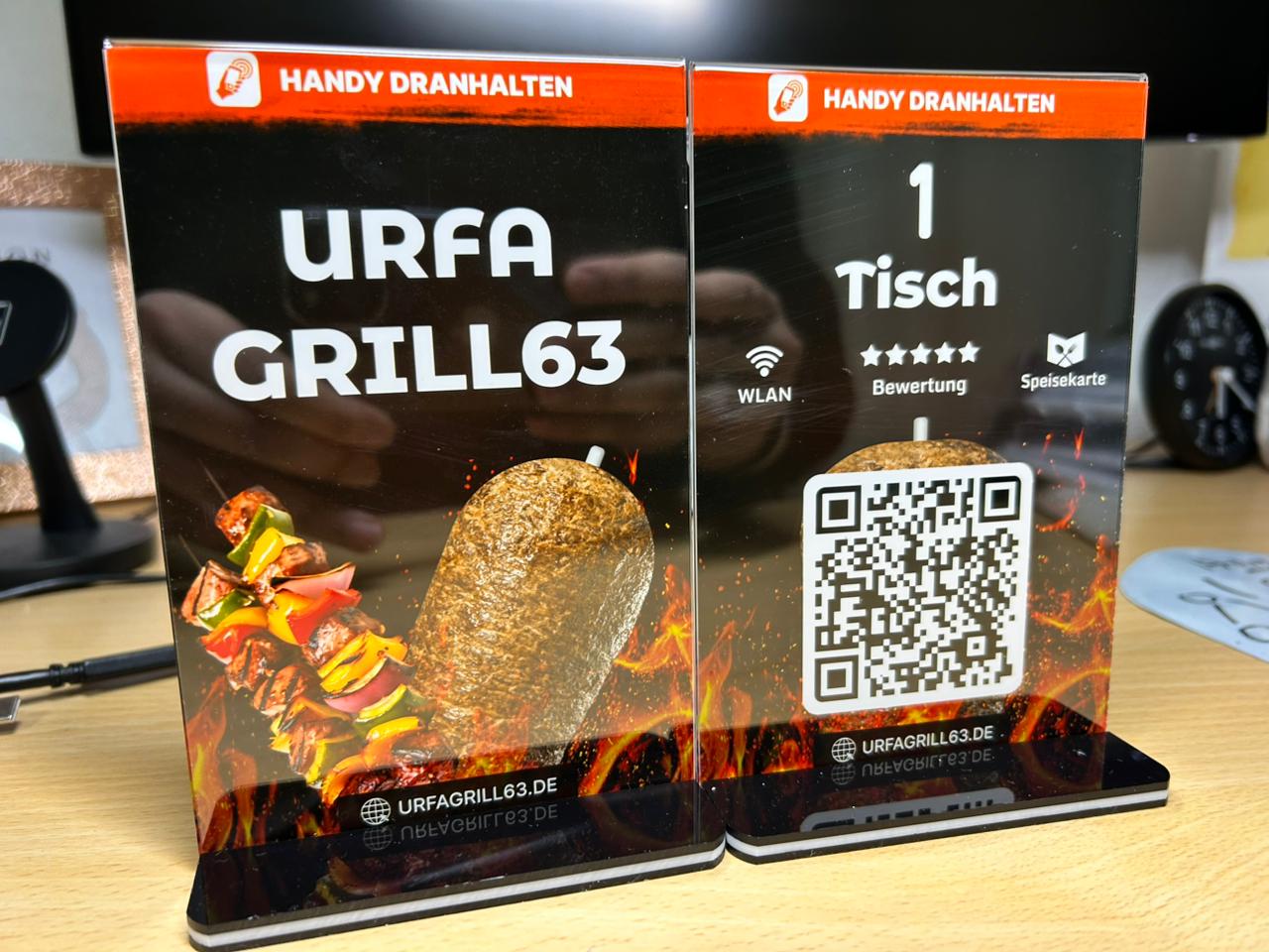 TischTap-Karten bei Urfa Grill 63